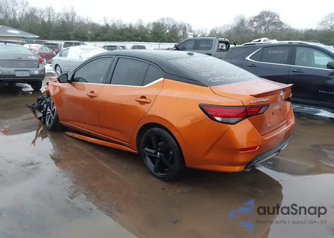 2021 Nissan Sentra Sr Xtronic Cvt z USA, uszkodzony, nr VIN 3N1AB8DV9MY240813